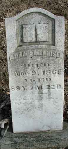 Adam Emenhiser's Headstone