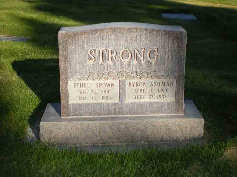 Byron and Ethel Strong