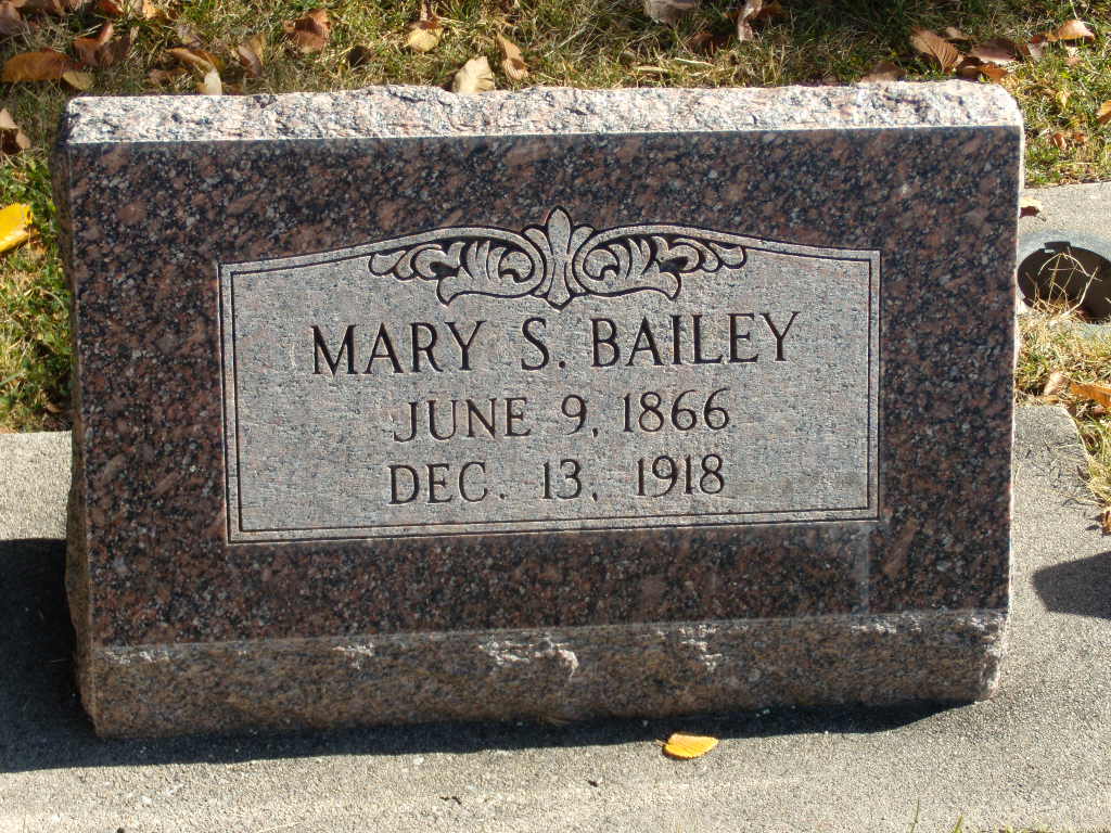 Mary Elizabeth Strong's Headstone