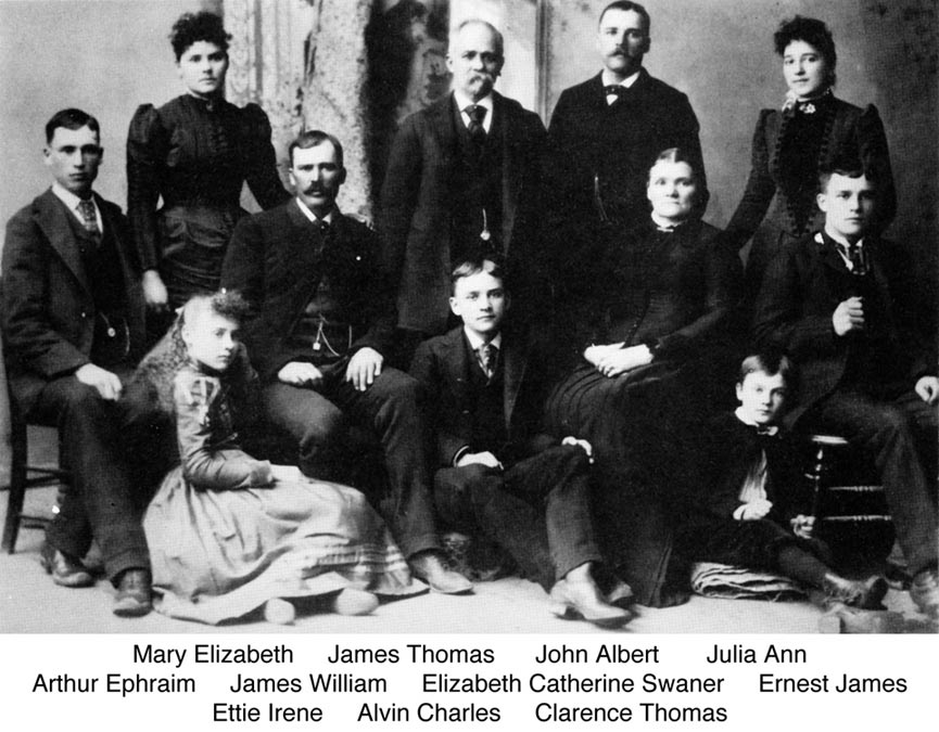 James T. Strong family